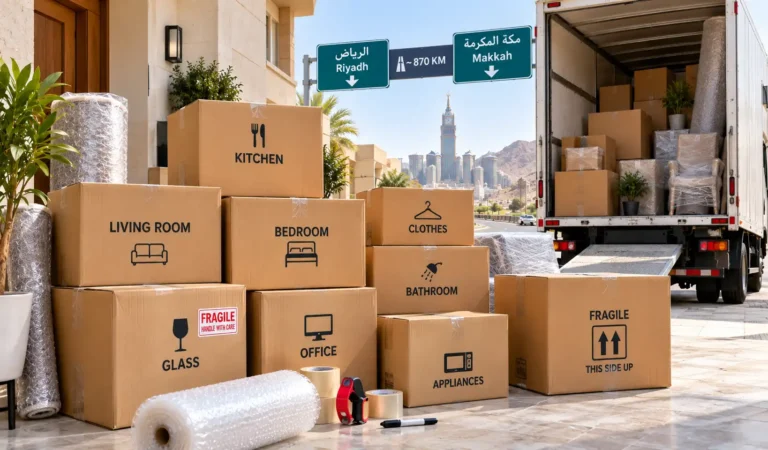 Riyadh to Makkah Moving Cost